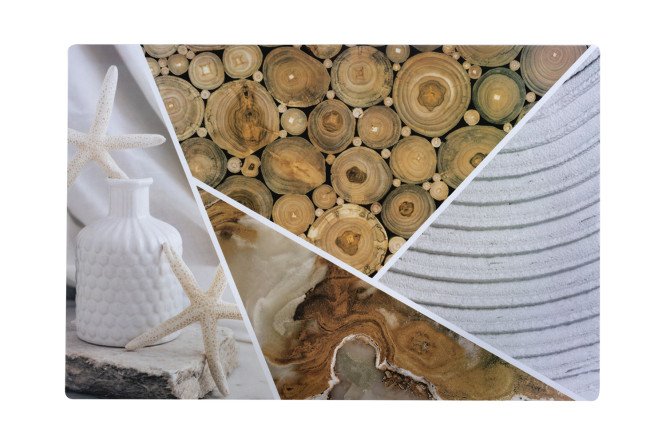 Изображение товара Скатерть-салфетка Гармония из ПВХ, размеры и цвет в ассортименте