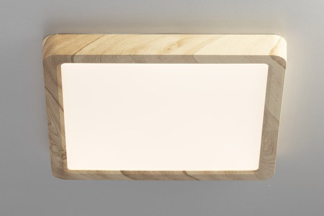 Светильник накладной LED CITILUX Бейсик 9 кв.м, 23x2.4x23 см, LED