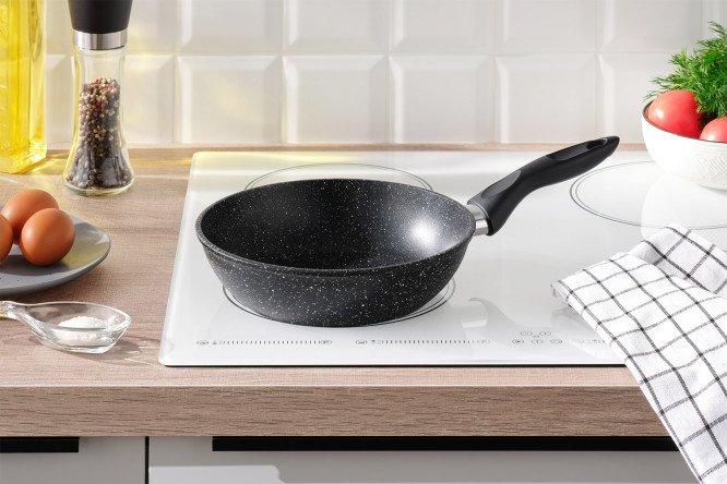 Изображение товара Сковорода BERKRAFT Chef 22 см с антипригарным покрытием
