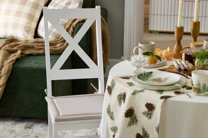 Подушка на стул HOFF Compromise 40х40 см