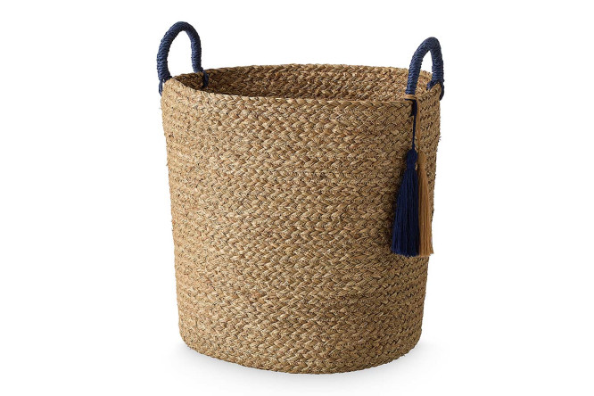 Изображение товара Корзина с ручками 620622L 34х34х34 см из тростника и бумажного жгута