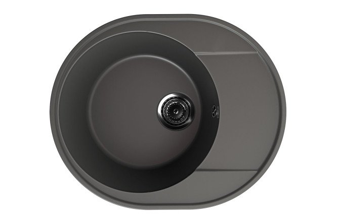 Изображение товара Врезная мойка Nora 585-09 с крылом 58.5х48.5 см кварцевый композит