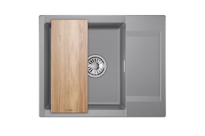Изображение товара Мойка врезная GRANULA Estetica 6202 с крылом 62х50х22 см