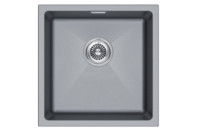 Изображение товара Мойка врезная PAULMARK Lumi 45 UNI IT-GRANIT LU45-GRM 45.5х46х21 см