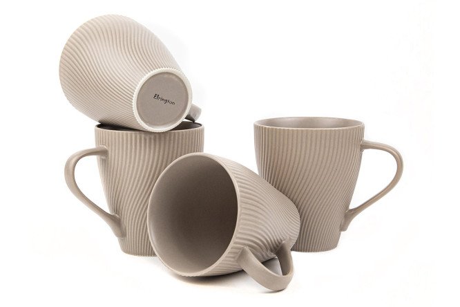 Изображение товара Набор кружек Elrington Venezia Beige 415 мл, Керамика