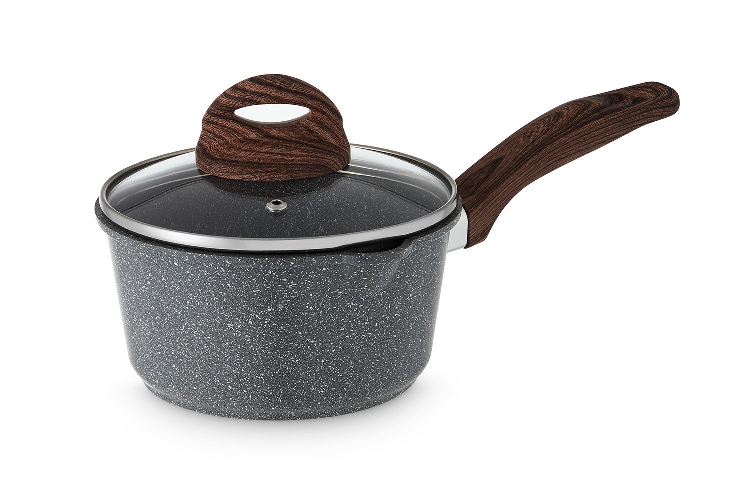 Ковш с крышкой BERKRAFT Luna 1.3 л