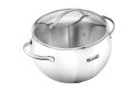 Кастрюля с крышкой REGENT Inox Apple 5.5 л
