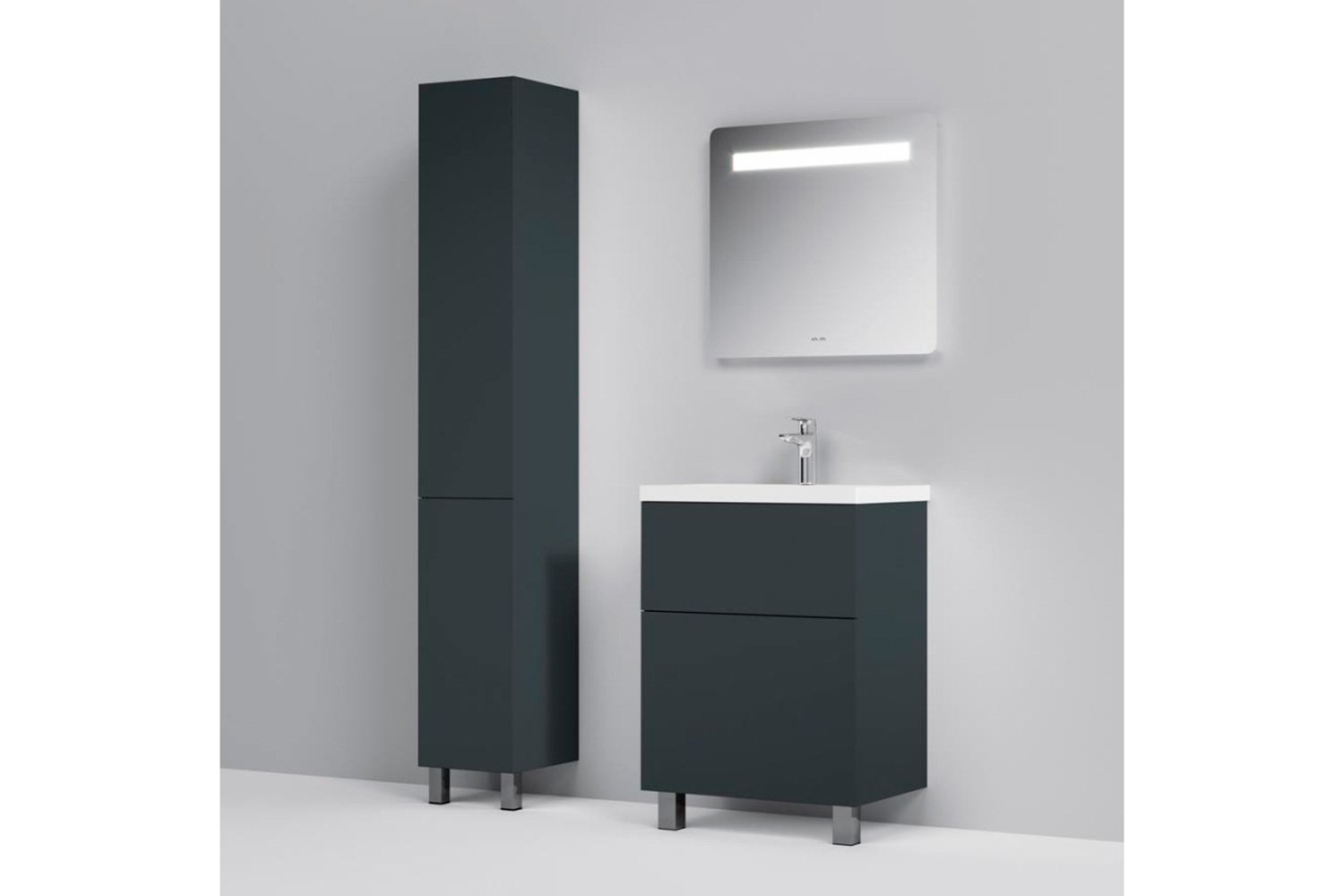 Шкаф-колонна напольный AM.PM Gem M90CSR0306GM Напольный, 30х190х32 см, Правый