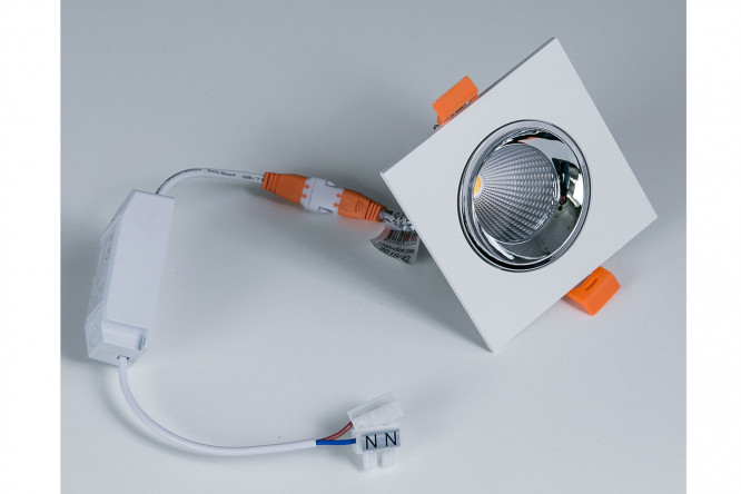 Светильник встраиваемый CITILUX Альфа 3 кв.м, 9x6x9 см, LED