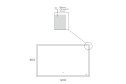 Зеркало с LED-подсветкой BOND Куб M44ZE-12080 120х80 см