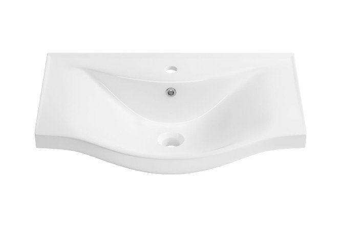 Изображение товара Подвесная раковина Bisou 151204000 60x17.5x45 см белый фарфор