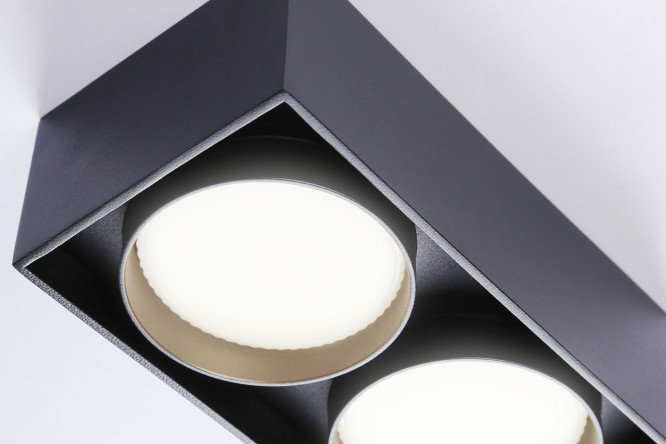 Светильник накладной AMBRELLA LIGHT Techno Spot 9.2x6.2x18.5 см, GX53