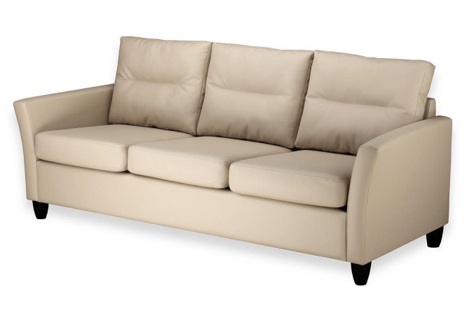 Изображение товара Диван 3-местный Форли бежевый стильный и комфортный для дома и офиса