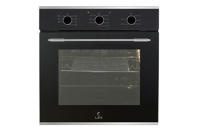 Изображение товара Электрический духовой шкаф LEX EDM 075 BL с конвекцией 60 л