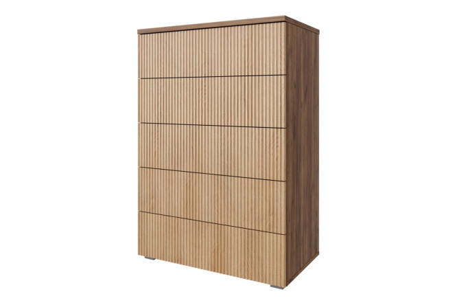 Изображение товара Комод Оскар Амели 75,2х109,2х44 см, дуб табачный craft, дуб канадский, с push to open