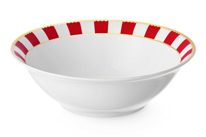 Изображение товара Порционный салатник HOFF Щелкунчик из костяного фарфора 400 мл