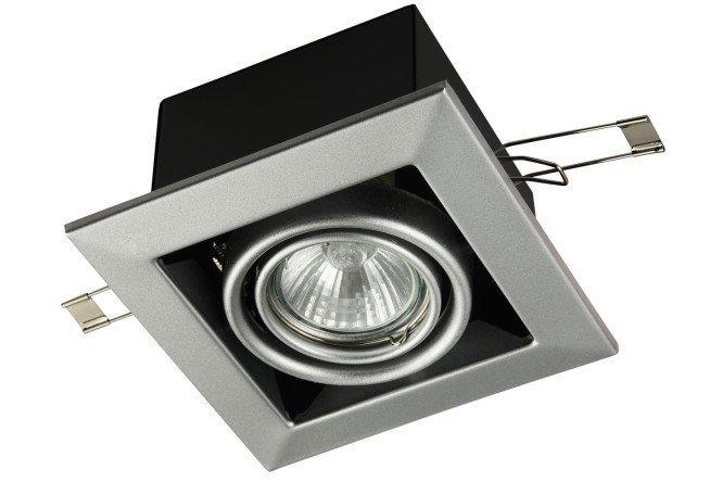 Светильник встраиваемый MAYTONI Downlight Metal Modern 12.6x7.8x12.6 см, GU10