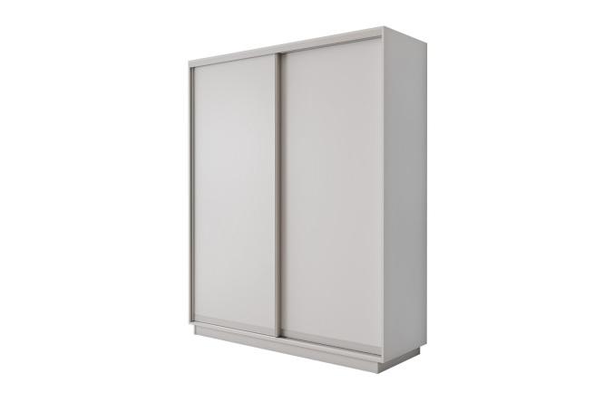 Изображение товара Шкаф-купе 2-дверный Slide-2 180х220х45 см белый снег серебро