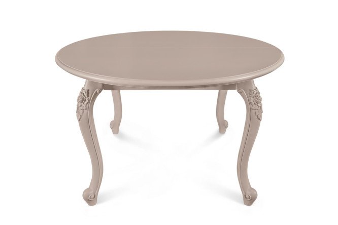 Изображение товара Раздвижной круглый стол ЭРА Мокко 124х78х124 см с увеличением до 154 см