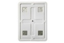 Зеркало с подсветкой BELBAGNO SPC-GRT-800-800-LED-TCH-WARM с подогревом 80х80 см