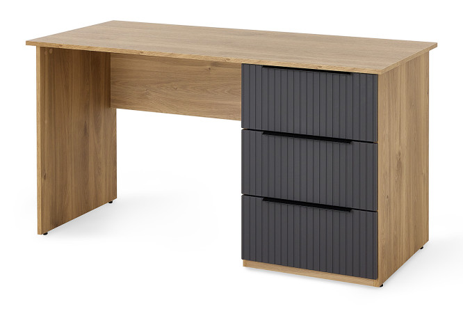 Изображение товара Письменный стол Астория с тумбой размером 130x72,8x59 см с тумбой