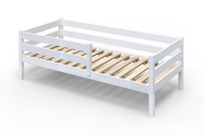 Кровать одноярусная Савушка 90х200 см цвет белый