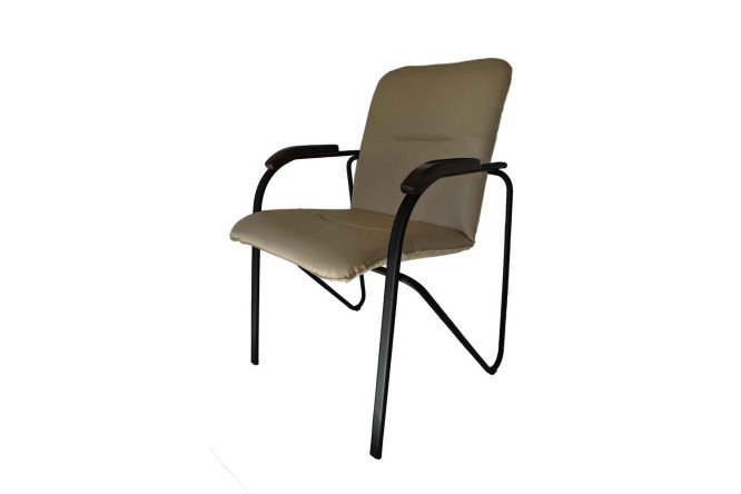 Изображение товара Стул Samba из металла и искусственной кожи, 60х90х62 см