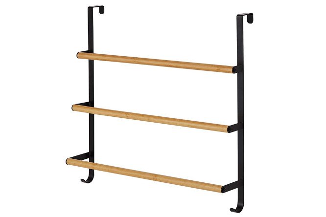 Изображение товара Полотенцедержатель BERKRAFT Bamboo 50x50x14 см крючки для ванной