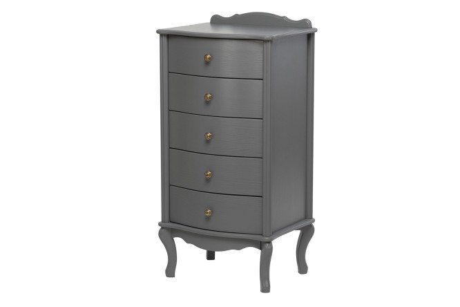 Изображение товара Комод узкий Беатрис из шпонированного МДФ с матовым покрытием