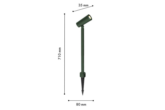 Светильник уличный FAVOURITE Micron 4811-1T 10 Вт, LED