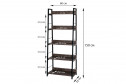 Стеллаж BRABIX Loft