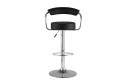 Стул барный Stool Group Орион New 54х106х49 см, цвет обивки чёрный