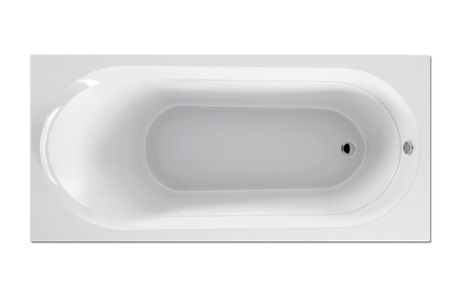 Изображение товара Ванна пристенная Grace 160x70 см из АБС-пластика и акрила