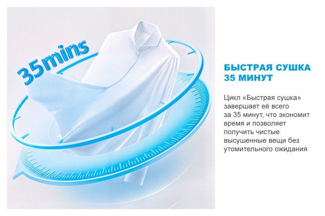 Сушильная машина MIDEA MD 1180BH60/W