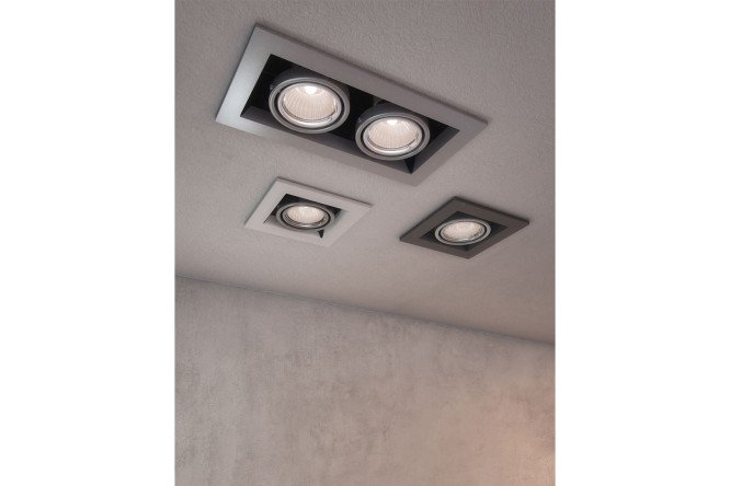 Светильник встраиваемый MAYTONI Downlight Metal Modern 24.5x7.8x12.6 см, GU10