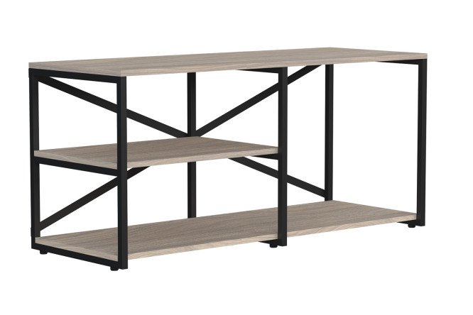 Изображение товара Тумба под ТВ Riva открытая с матовым покрытием и металлическим каркасом