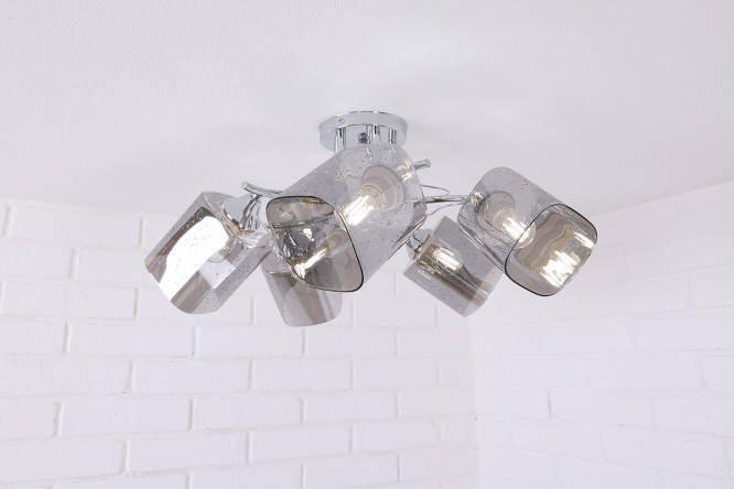 Люстра SCHAFFNER Molto 22 кв.м., 59x25x59 см, E27