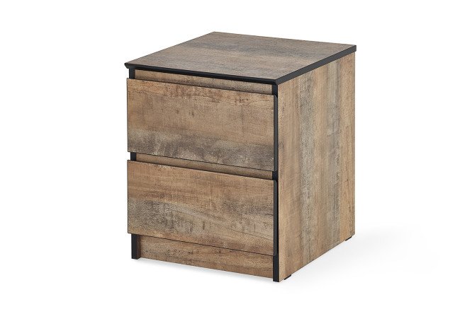 Изображение товара Тумба прикроватная Orion из ЛДСП трансильвания черный 40х49,2х44,6 см