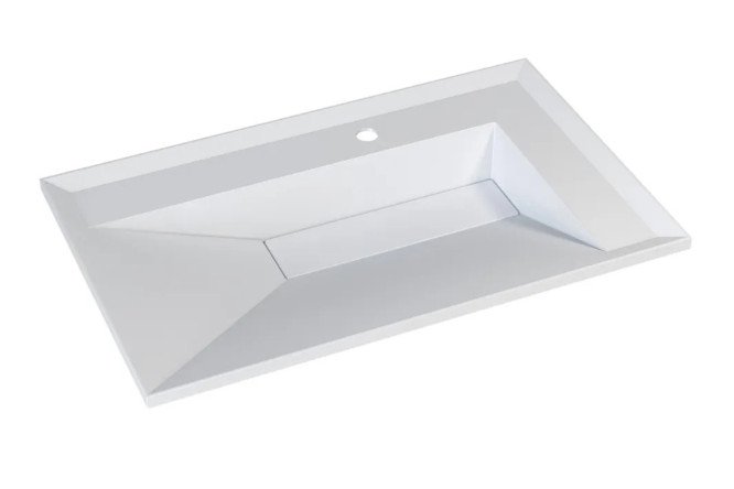 Изображение товара Раковина полувстраиваемая Lotus 35480000000 80х13х50 см