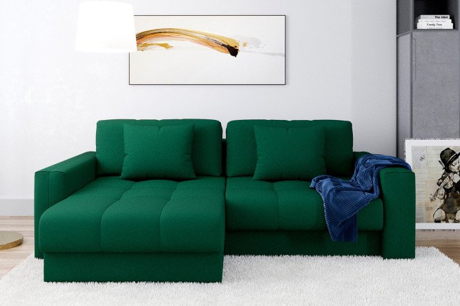 Купить Угловой диван-кровать Кастел с универсальным углом с доставкой повыгодной цене в интернет магазине Hoff.ru. Характеристики, фото и отзывы.