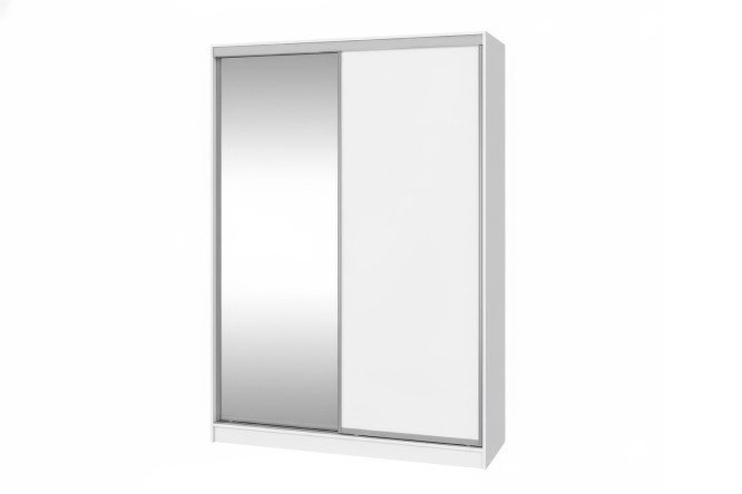 Изображение товара Шкаф-купе Home 160х229,5 см, белый с зеркалом