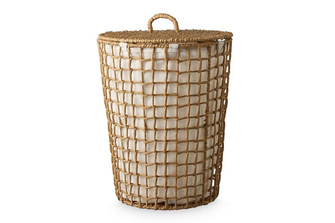 Изображение товара Корзина для белья с крышкой 620188 40х50х40 см для хранения одежды и белья