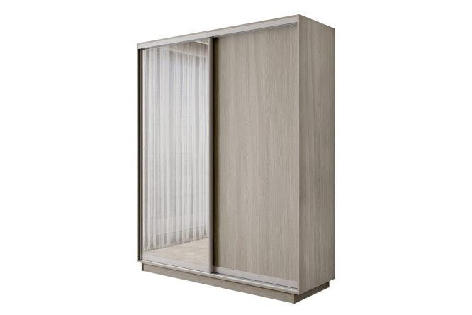 Изображение товара Шкаф-купе 2-дверный Slide-2 180х220х60 см с зеркалом