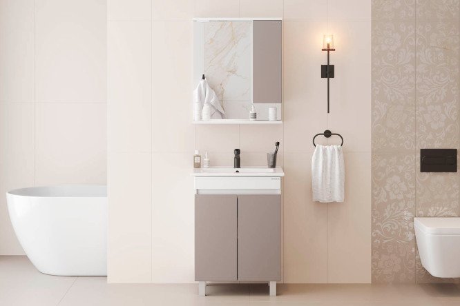 Изображение товара Ванный гарнитур  Марви 60, мокко