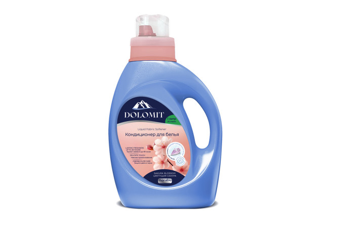 Изображение товара Кондиционер для белья Dolomit Сакура 1000 мл мягкий аромат и мягкость тканей