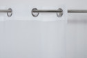 Тюль на люверсах MICASA Dalia 300х280 см, 1 шт., цвет белый