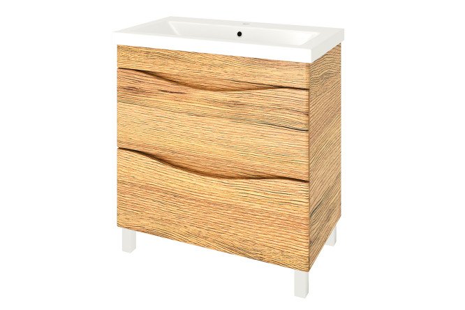 Изображение товара Тумба напольная Дакота 68 см рустик соломенный цвет