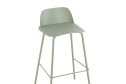 Барный стул Stool Group Mist 47х90х47 см, цвет сидушки серо-зелёный, ножек серо-зелёный