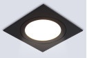 Светильник встраиваемый AMBRELLA LIGHT Techno Spot 11x2.3x11 см, GX53