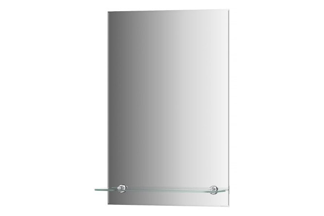 Изображение товара Зеркало настенное с полочкой EVOFORM Attractive 40х60 см